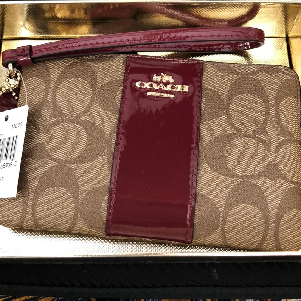 Coach wristlet